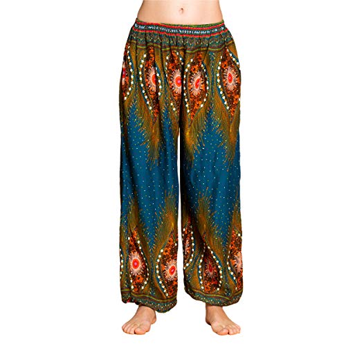 PANASIAM Muck Pants Peacock v12, Multicolored, L von PANASIAM