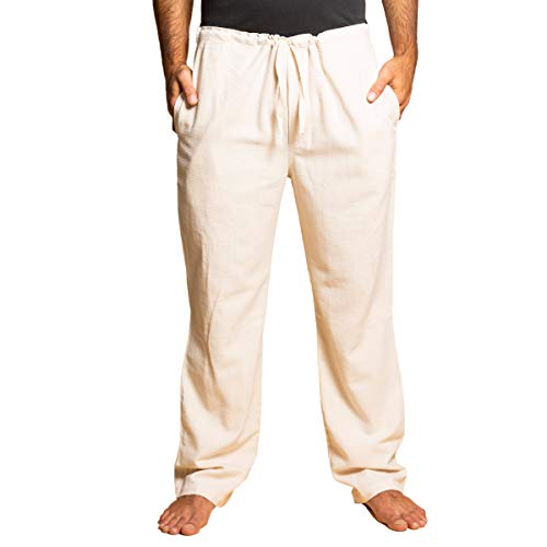 PANASIAM Pants,T01 in Natural-White, L von PANASIAM