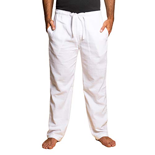 PANASIAM Pants,T01 in White, XL von PANASIAM