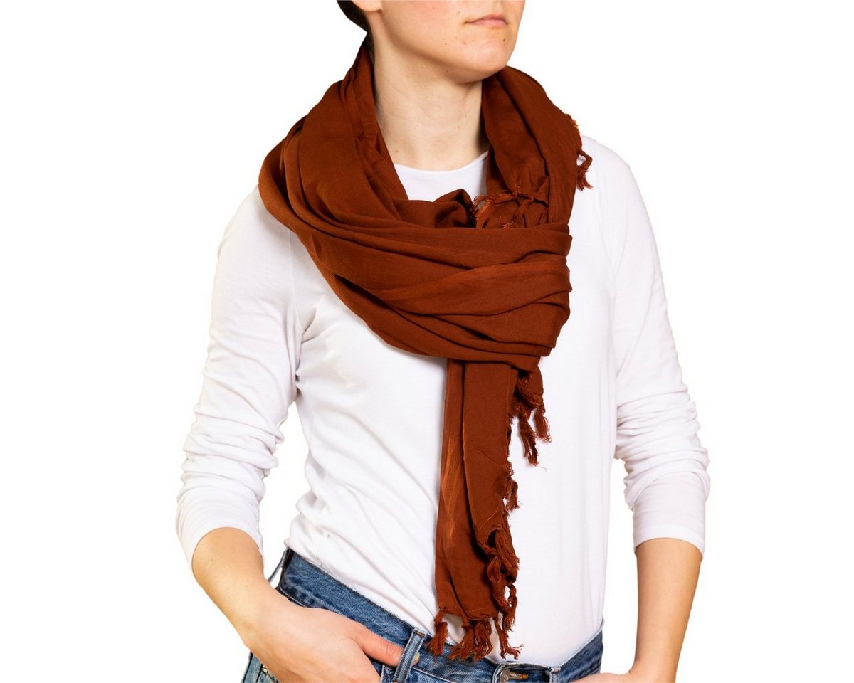PANASIAM Halstuch weicher Schal aus hochwertiger Viskose den man als Schultertuch Stola, Winterschal oder als wunderbar großes Halstuch tragen kann PANASIAM Halstuch weicher Schal aus hochwertiger Viskose den man als Schultertuch Stola, Winterschal oder als wunderbar großes Halstuch tragen kann von PANASIAM