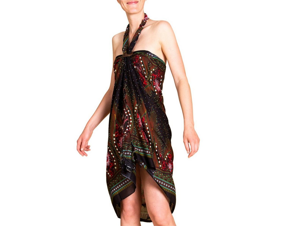 PANASIAM Pareo Sarong Peacock Design aus hochwertiger Viskose Strandtuch Wrap, Strandkleid Bikini Cover-up Tuch für den Strand Schultertuch Halstuch PANASIAM Pareo Sarong Peacock Design aus hochwertiger Viskose Strandtuch Wrap, Strandkleid Bikini Cover-up Tuch für den Strand Schultertuch Halstuch von PANASIAM