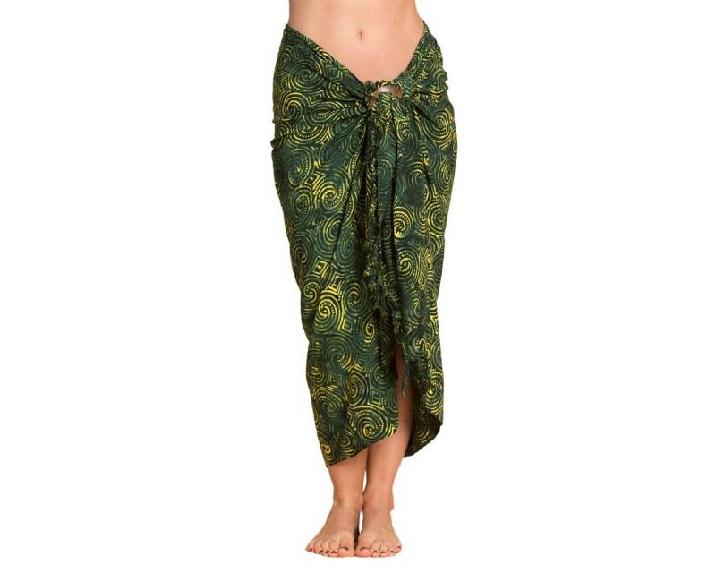 PANASIAM Pareo Sarong Wachsbatik auch in großen Größen als Strandtuch oder, Strandkleid tragbar Bikini Cover-up Tuch für den Strand Wrap Überwurf von PANASIAM