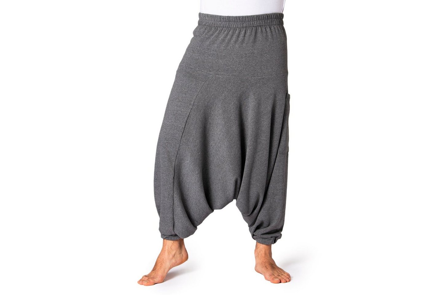 PANASIAM Pumphose Aladinhose als bequeme Chillhose aus Jogginghosen-Stoff für Herbst und Winter warm gefütterte Baumwollhose fürs Sofa oder Homeoffice von PANASIAM