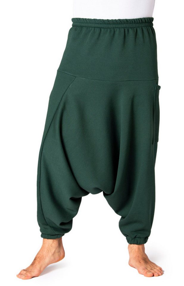 PANASIAM Pumphose Aladinhose als bequeme Chillhose aus Jogginghosen-Stoff für Herbst und Winter warm gefütterte Baumwollhose fürs Sofa oder Homeoffice von PANASIAM