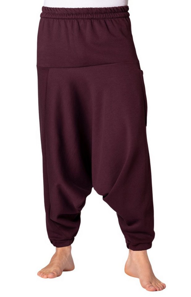 PANASIAM Pumphose Aladinhose als bequeme Chillhose aus Jogginghosen-Stoff für Herbst und Winter warm gefütterte Baumwollhose fürs Sofa oder Homeoffice von PANASIAM