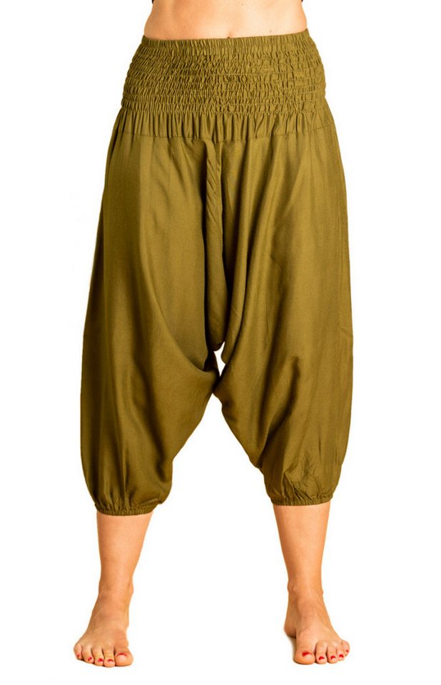 PANASIAM Pumphose Aladinhose für Kinder oder als 3/4-Hose Pumphose Freizeithose Haremshose als Caprihose aus hochwertiger natürlicher Viskose von PANASIAM