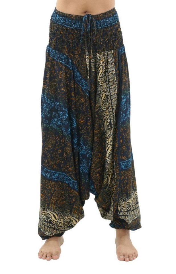 PANASIAM Pumphose Sommerliche Aladinhose aus 100% Viskose farbenfrohe Baggy Hose bequeme Goa Haremshose Relaxhose Unisex Pluderhose Pumphose weite Freizeithose PANASIAM Pumphose Sommerliche Aladinhose aus 100% Viskose farbenfrohe Baggy Hose bequeme Goa Haremshose Relaxhose Unisex Pluderhose Pumphose weite Freizeithose von PANASIAM