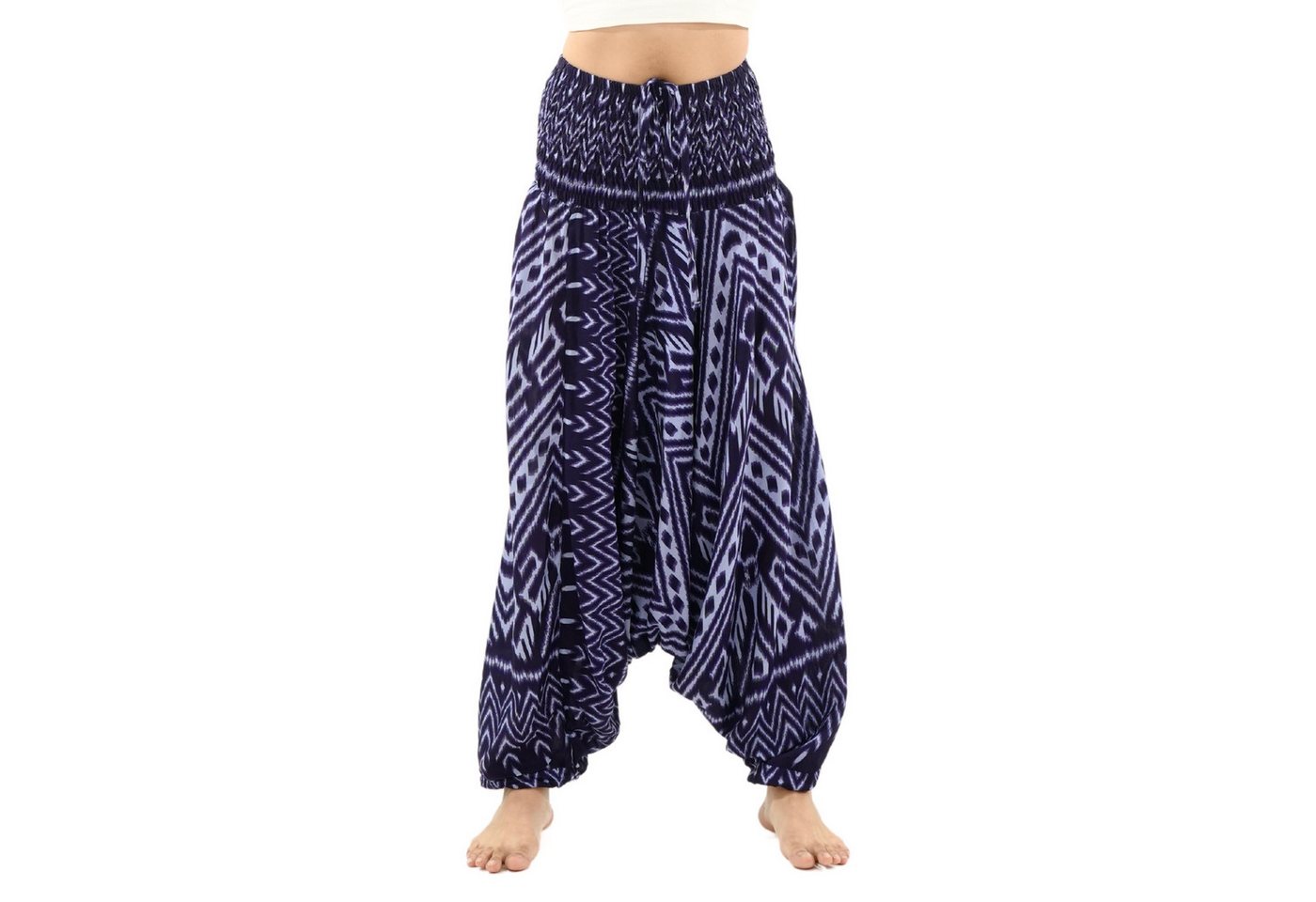 PANASIAM Pumphose weite Aladinhose aus 100% Viskose im Ethno Style mit breitem Gummibund lockere Haremshose Afghani Hose Pluderhose bequeme Realaxhose Pumphose PANASIAM Pumphose weite Aladinhose aus 100% Viskose im Ethno Style mit breitem Gummibund lockere Haremshose Afghani Hose Pluderhose bequeme Realaxhose Pumphose von PANASIAM