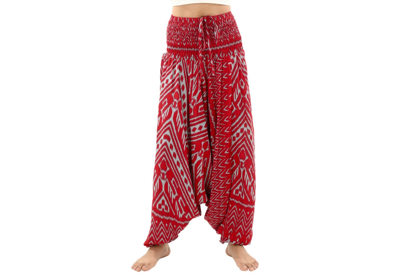 PANASIAM Pumphose weite Aladinhose aus 100% Viskose im Ethno Style mit breitem Gummibund lockere Haremshose Afghani Hose Pluderhose bequeme Realaxhose Pumphose PANASIAM Pumphose weite Aladinhose aus 100% Viskose im Ethno Style mit breitem Gummibund lockere Haremshose Afghani Hose Pluderhose bequeme Realaxhose Pumphose von PANASIAM