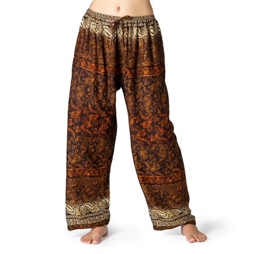 PANASIAM Relax Pants Indostyle, Brown, M von PANASIAM