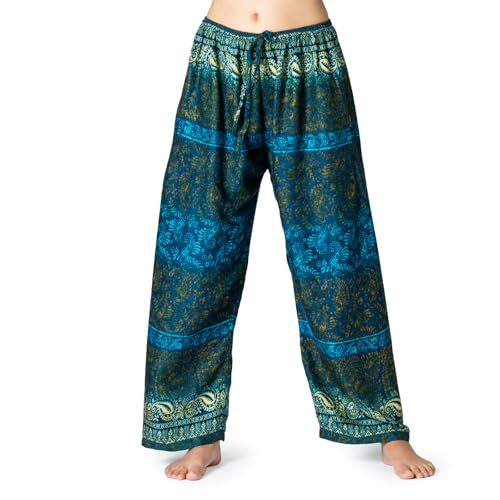 PANASIAM Relax Pants Indostyle, Light Blue, L von PANASIAM