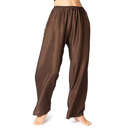 PANASIAM Relax Pants Viscose, L, Brown von PANASIAM