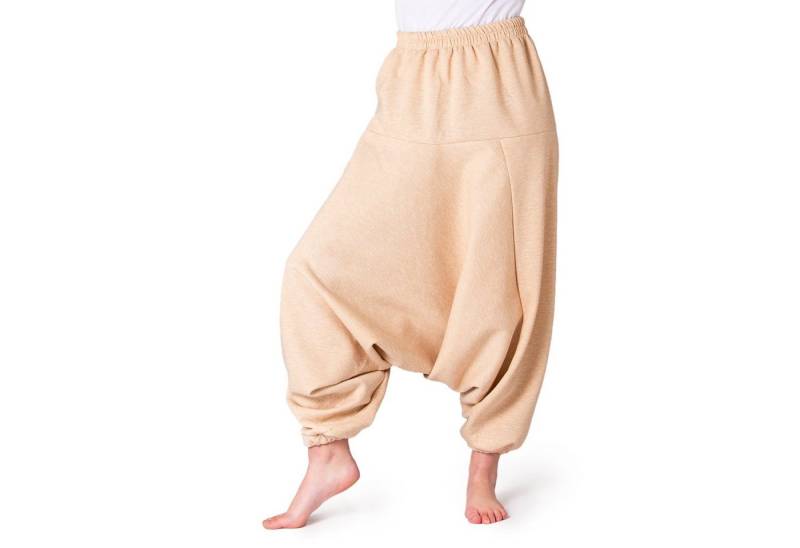 PANASIAM Pumphose Aladinhose als bequeme Chillhose aus Jogginghosen-Stoff für Herbst und Winter warm gefütterte Baumwollhose fürs Sofa oder Homeoffice von PANASIAM