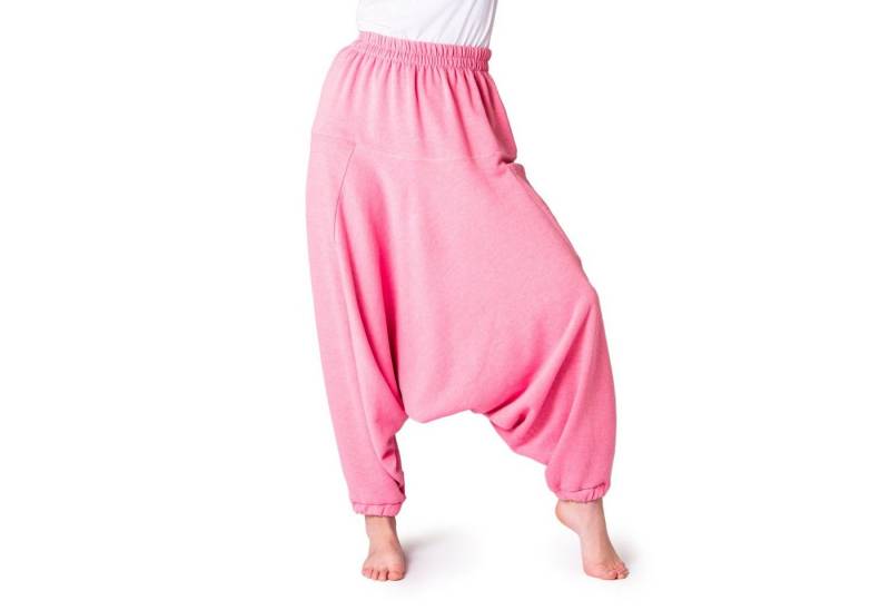 PANASIAM Pumphose Aladinhose als bequeme Chillhose aus Jogginghosen-Stoff für Herbst und Winter warm gefütterte Baumwollhose fürs Sofa oder Homeoffice von PANASIAM