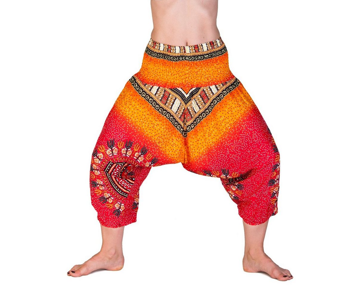 PANASIAM Relaxhose Aladinhose für Kinder oder als 3/4-Hose Pumphose Freizeithose Haremshose als Caprihose aus hochwertiger natürlicher Viskose von PANASIAM