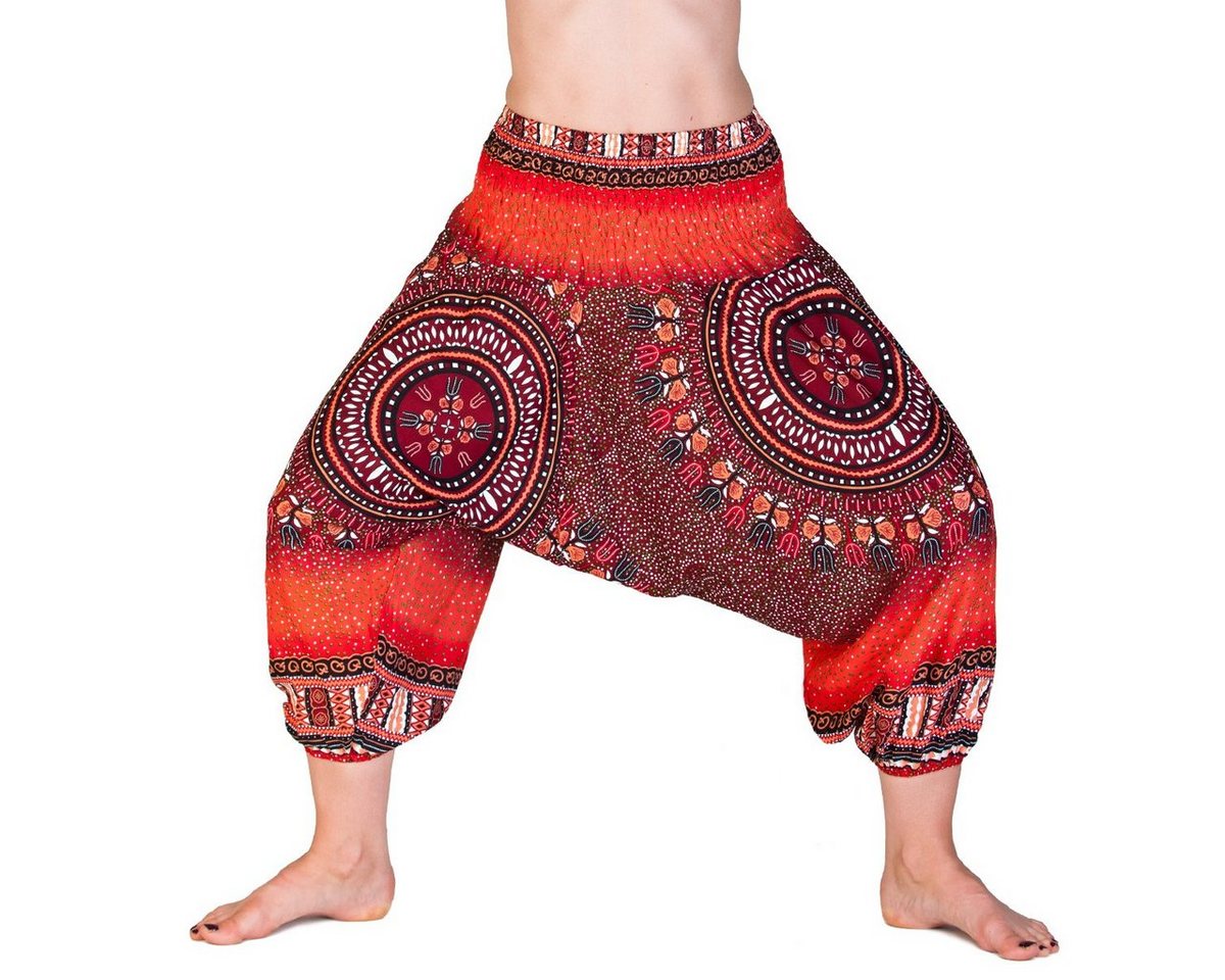 PANASIAM Relaxhose Aladinhose für Kinder oder als 3/4-Hose Pumphose Freizeithose Haremshose als Caprihose aus hochwertiger natürlicher Viskose von PANASIAM