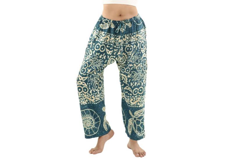PANASIAM Loungehose exotische Relaxhose aus 100% Viskose Unisex Wellnesshose Sommerhose Freizeithose leichte Stoffhose Haremshose Schlupfhose mit Gummibund PANASIAM Loungehose exotische Relaxhose aus 100% Viskose Unisex Wellnesshose Sommerhose Freizeithose leichte Stoffhose Haremshose Schlupfhose mit Gummibund von PANASIAM