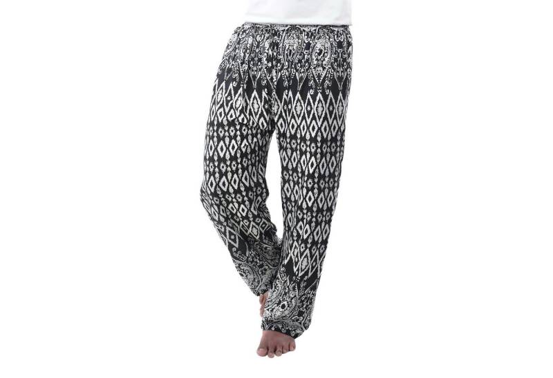 PANASIAM Loungehose orientalische Relaxhose aus 100% Viskose Unisex Wellnesshose Spa-Hose Haremshose im Ethno Style mit Gummibund Muckhose für Freizeit Festival PANASIAM Loungehose orientalische Relaxhose aus 100% Viskose Unisex Wellnesshose Spa-Hose Haremshose im Ethno Style mit Gummibund Muckhose für Freizeit Festival von PANASIAM