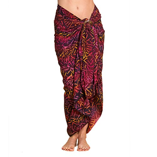 PANASIAM Sarong B008 purple tones, L von PANASIAM