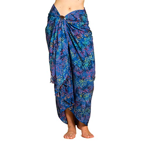 PANASIAM Sarong B026 Motley blue, XL von PANASIAM