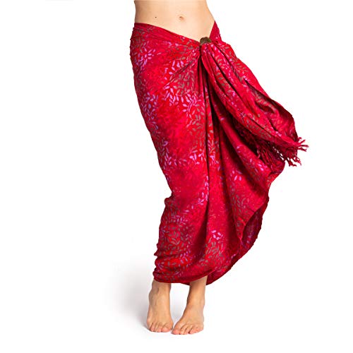 PANASIAM Sarong B501 red, L von PANASIAM