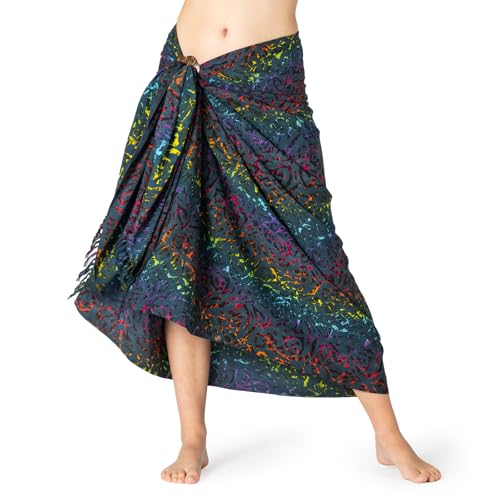 PANASIAM Sarong B812 very dark, L von PANASIAM