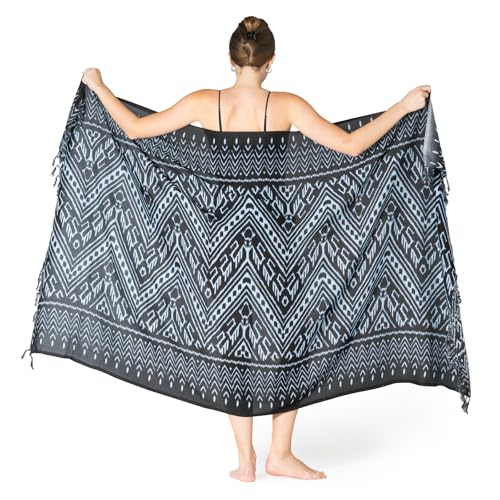 PANASIAM Sarong KIOWA, black, L von PANASIAM