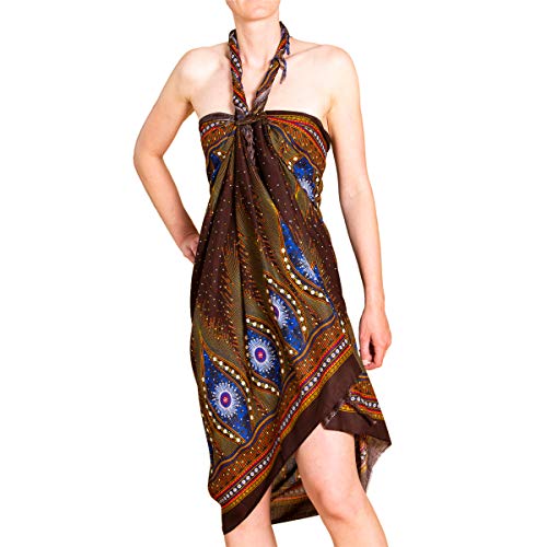 PANASIAM Sarong Peacock V15, 165x113cm von PANASIAM