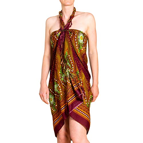 PANASIAM Sarong Peacock V16, 165x113cm von PANASIAM