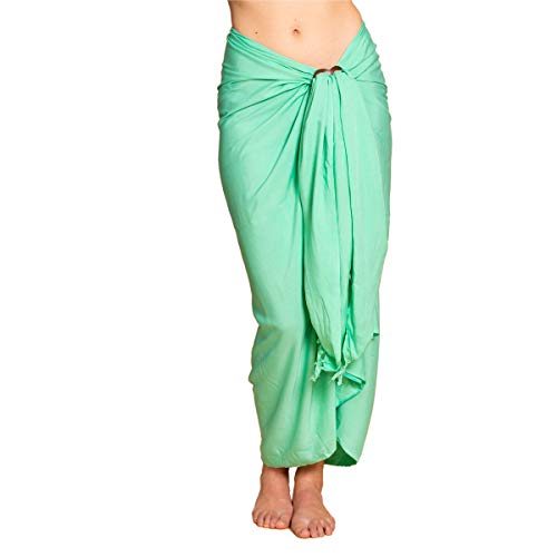 PANASIAM Sarong uni mint, 250x116cm von PANASIAM