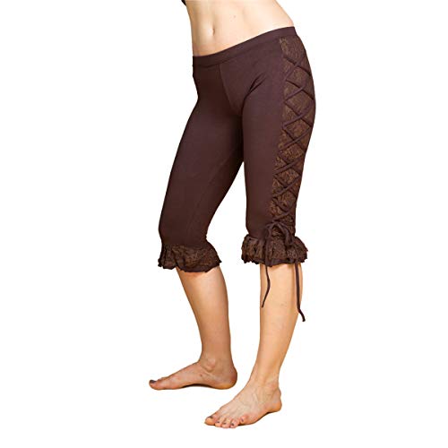 PANASIAM Sati Leggings 3/4 M in Brown von PANASIAM