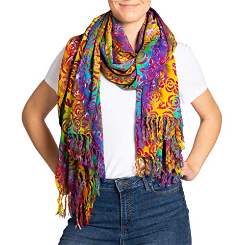 PANASIAM Scarf 190x116 cm, B701 rose, L von PANASIAM