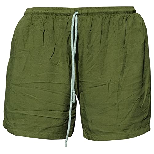 PANASIAM Shorts, Unicolor Olive Green S von PANASIAM