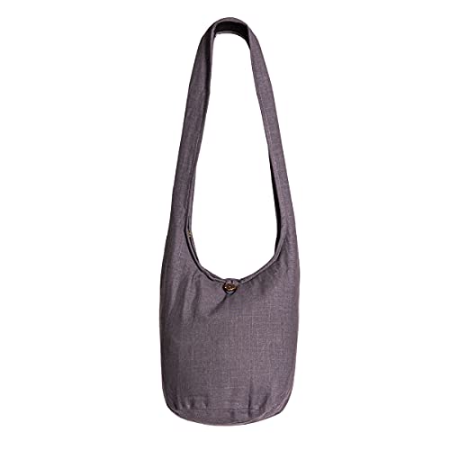 PANASIAM Shoulderbag, HEMP, grey in L von PANASIAM