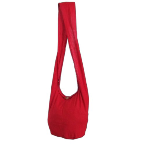 PANASIAM Schultertasche einfarbig, Rot, M von PANASIAM
