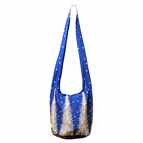 PANASIAM Shoulderbag V-Design in blue, L von PANASIAM