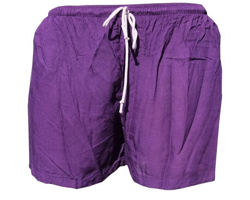 PANASIAM Shorts Damen Shorts einfarbig für Strand Yoga oder Meditation farbecht und angenehm zu Tragen Relaxshorts Damenshorts kurze Sporthose von PANASIAM