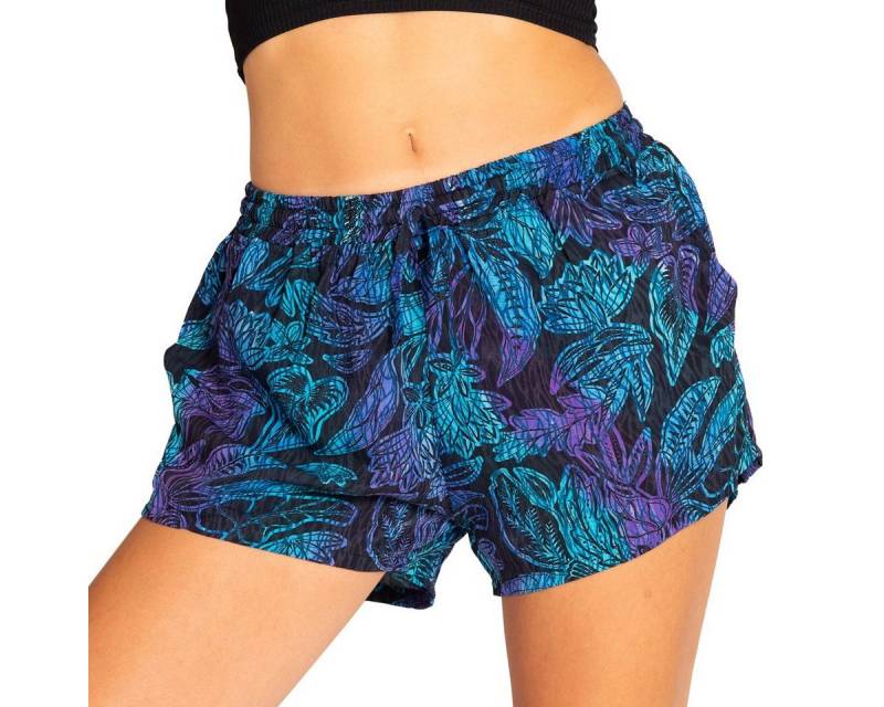 PANASIAM Shorts Damen Shorts Wachsbatik für Strand Yoga oder Meditation farbecht und angenehm zu Tragen Relaxshorts Damenshorts kurze Sporthose von PANASIAM
