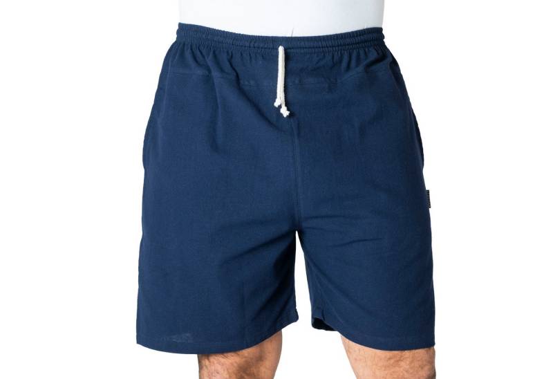 PANASIAM Shorts kurze Hose aus 100% Baumwolle Basic Stoffhose mit Taschen & Gummibund Sommerhose Sweatshorts Casual Loungewear Wellnesshose Strandshorts von PANASIAM