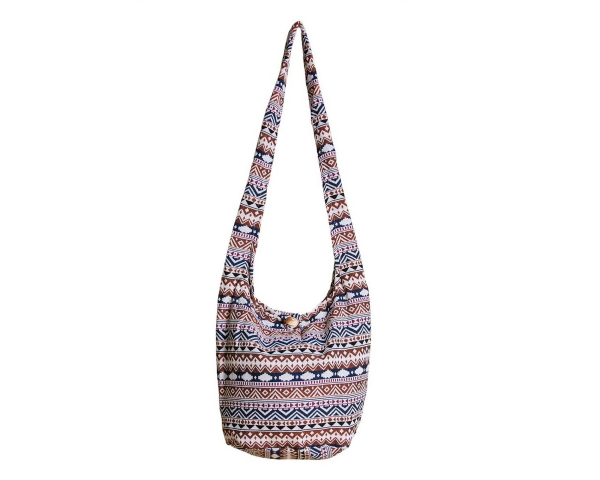 PANASIAM Strandtasche Schulterbeutel in gewebten Designs aus 100 % Baumwolle Umhängetasche, In 2 Größen Beuteltasche auch als Wickeltasche und Handtasche geeignet von PANASIAM