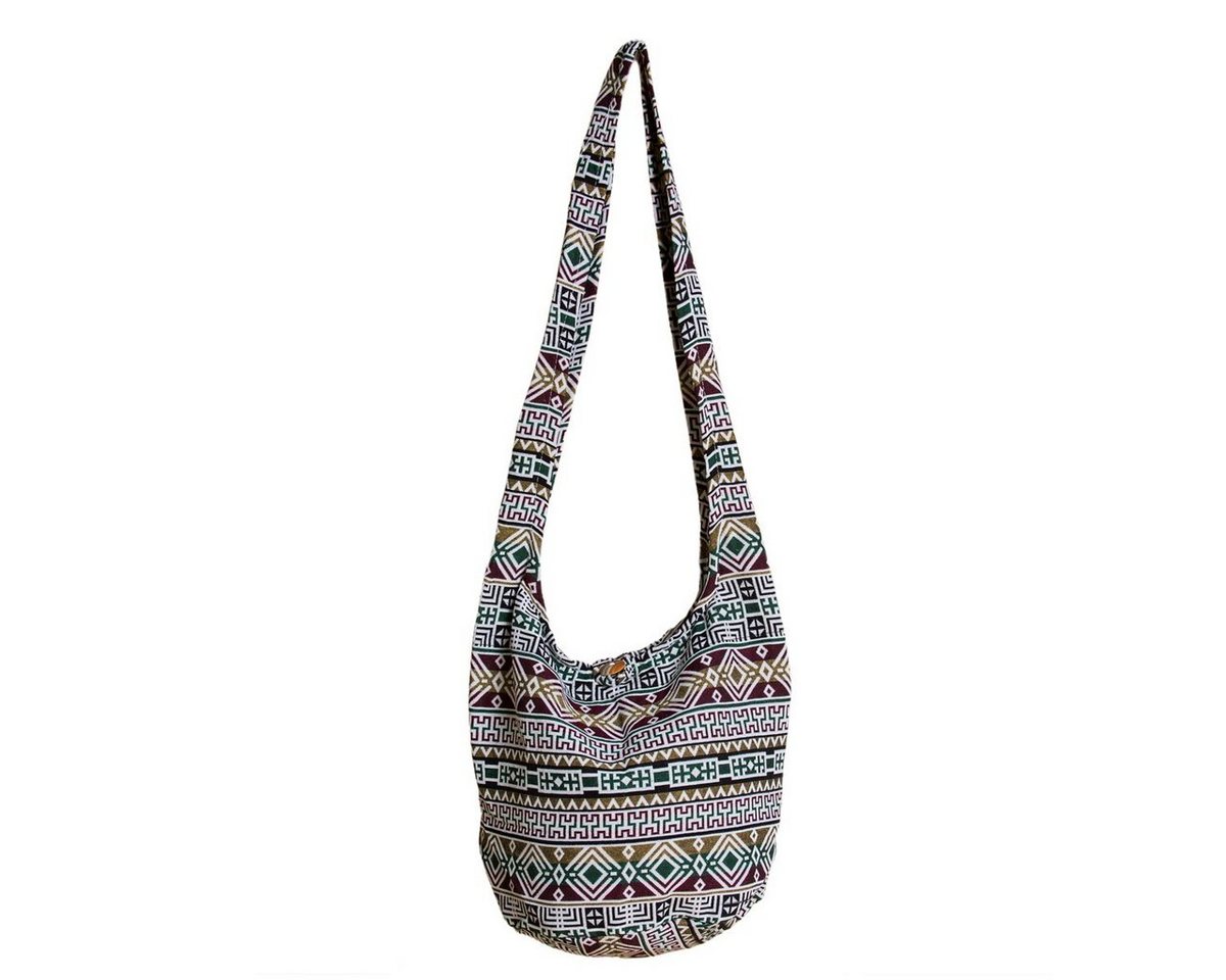 PANASIAM Strandtasche Schulterbeutel in gewebten Designs aus 100 % Baumwolle Umhängetasche, In 2 Größen Beuteltasche auch als Wickeltasche und Handtasche geeignet von PANASIAM