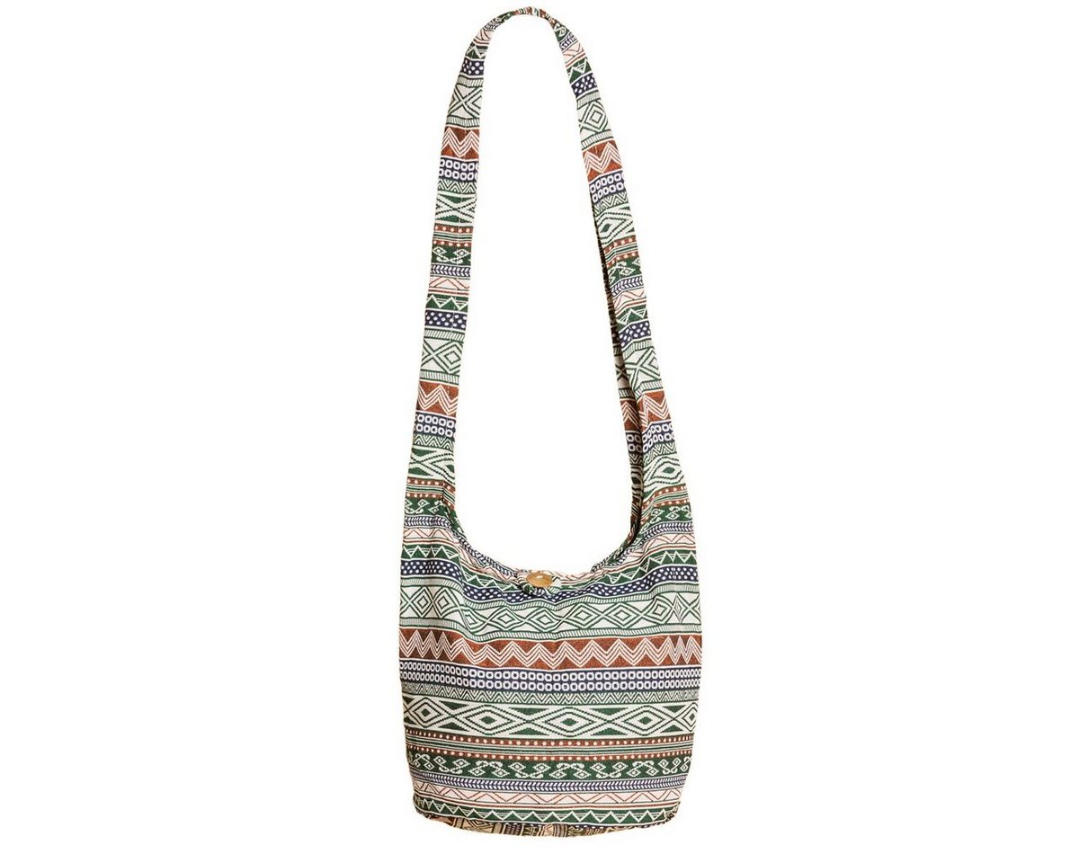 PANASIAM Strandtasche Schulterbeutel in gewebten Designs aus 100 % Baumwolle Umhängetasche, In 2 Größen Beuteltasche auch als Wickeltasche und Handtasche geeignet von PANASIAM