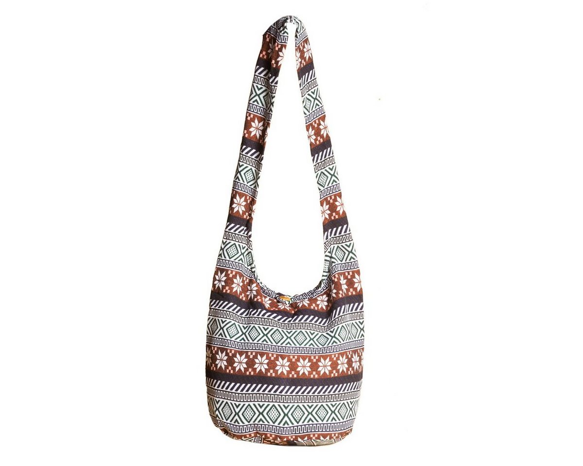 PANASIAM Strandtasche Schulterbeutel in gewebten Designs aus 100 % Baumwolle Umhängetasche, In 2 Größen Beuteltasche auch als Wickeltasche und Handtasche geeignet von PANASIAM