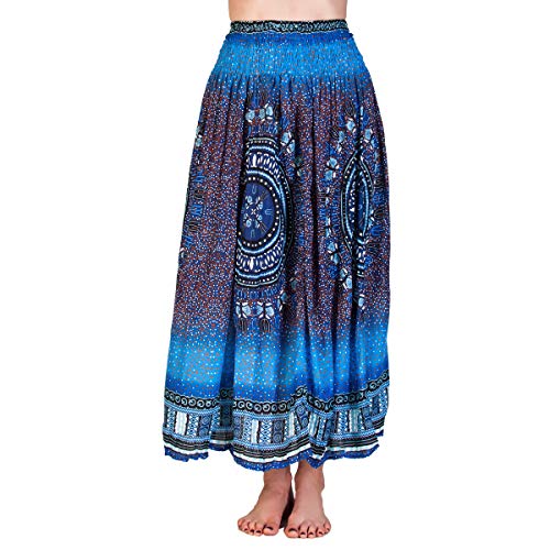 PANASIAM Summerskirt, Maoi in Blue, Unisize von PANASIAM