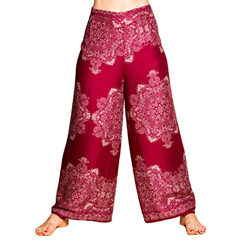 PANASIAM Sunshine Pants one, v2 bordeux red, L von PANASIAM