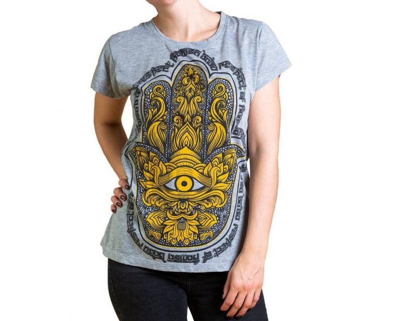 PANASIAM T-Shirt Babu T-Shirt Om- oder Hand-Design von PANASIAM