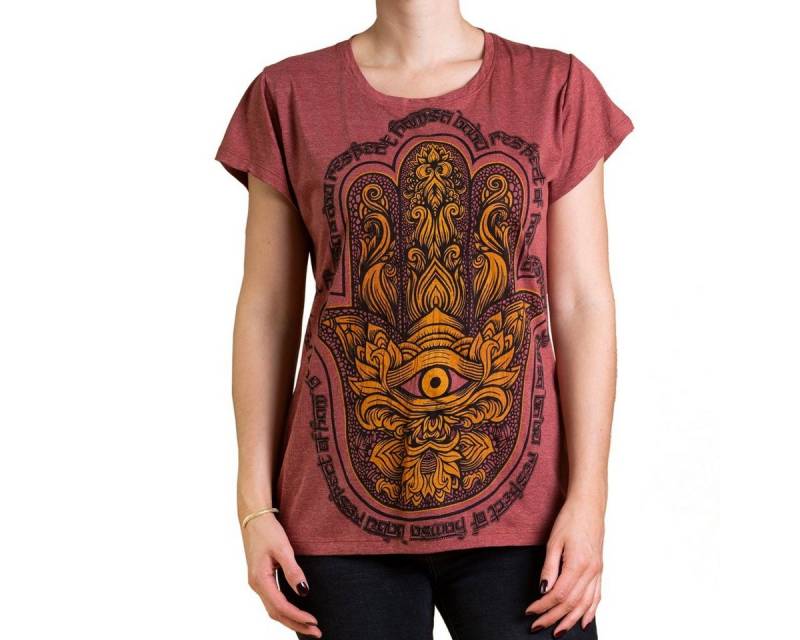 PANASIAM T-Shirt Babu T-Shirt Om- oder Hand-Design von PANASIAM