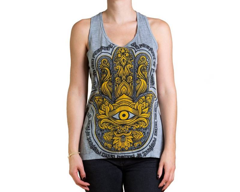 PANASIAM Crop-Top Babu Top Om- oder Hand-Design von PANASIAM