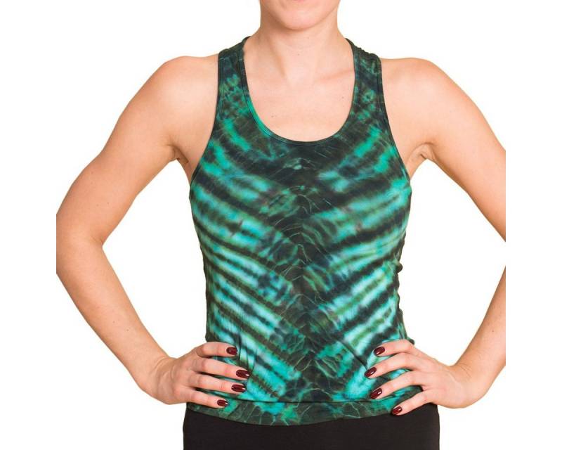 PANASIAM Crop-Top Batik Top Zebra von PANASIAM