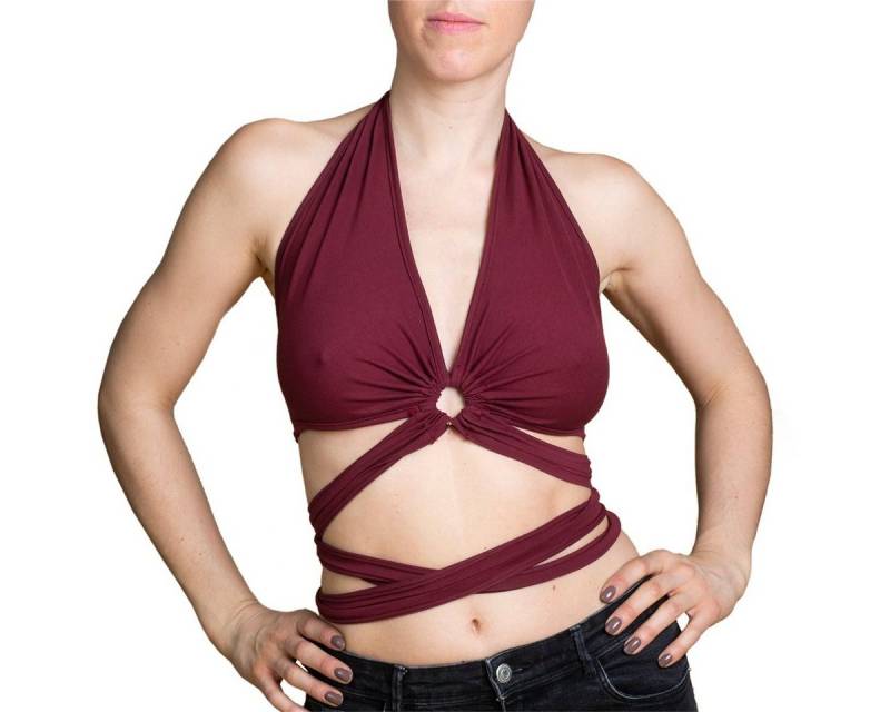 PANASIAM Crop-Top Bio Stringtop Bra Top von PANASIAM